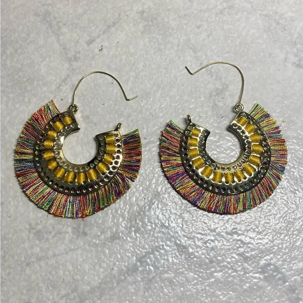 C&C California Fringed Earrings